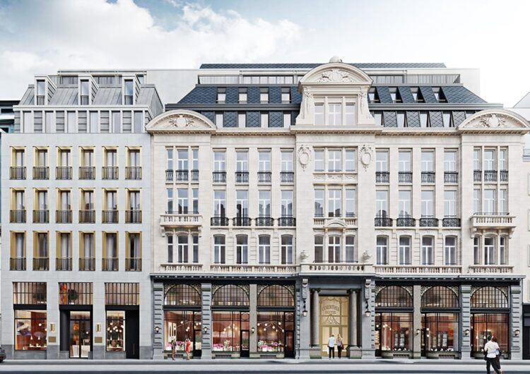 Corinthia-Brussels-Rue-Royale-facade_CGI_BEWERKT